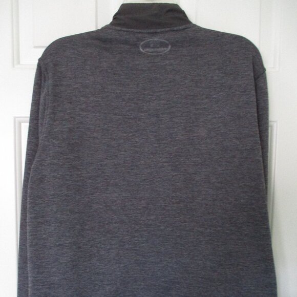 Under Armour Mens L/S "Ironwood" C.C. (CA) Full Zip Gray Golf Sweater - Medium - Picture 4 of 4